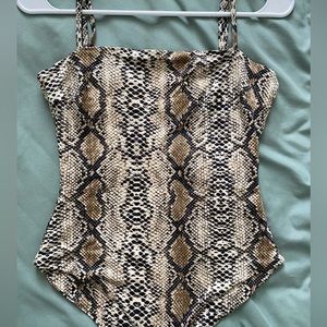 Princess Polly Snakeskin Bodysuit